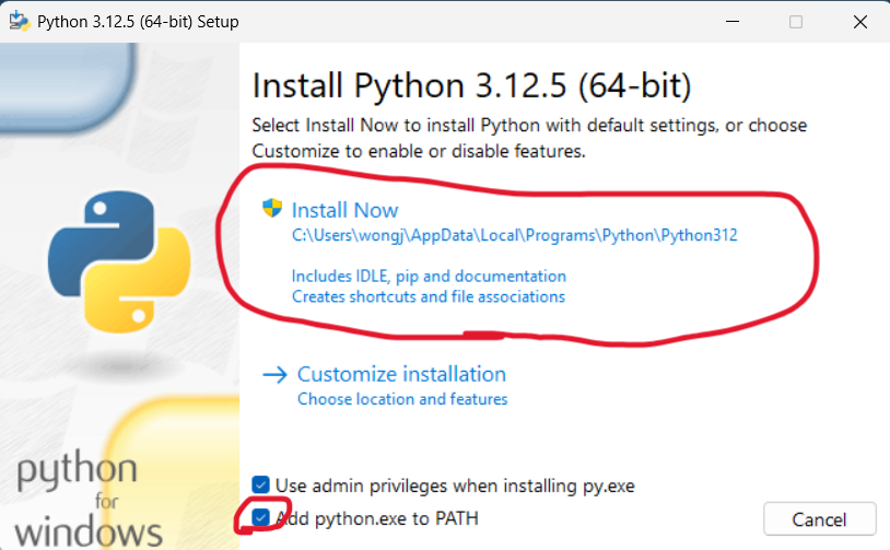 Install Python